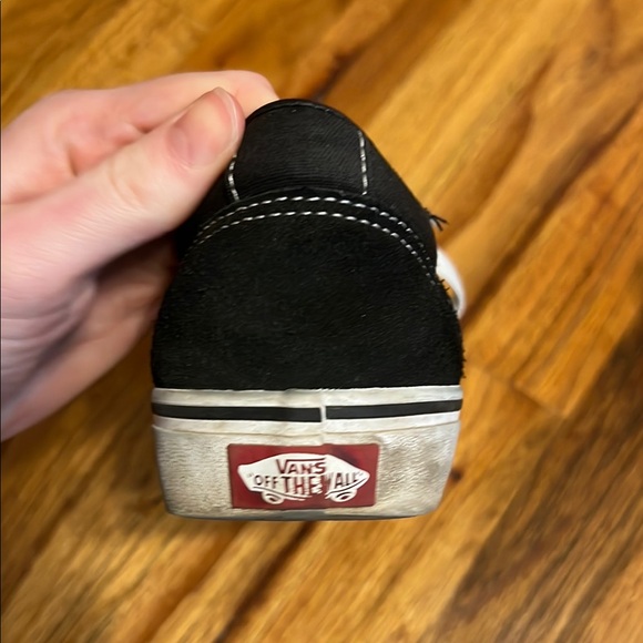 Vans Black and White Sneakers - Picture 6 of 14